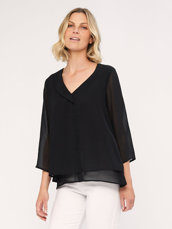 2 Layer Long Sleeve Top