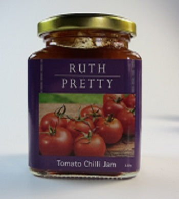 "Ruth Pretty Catering - Jams, Jellies and Chutneys - Ruth Pretty Foods - Tomato Chilli Jam - Great Gifts - Gourmet Hampers"
