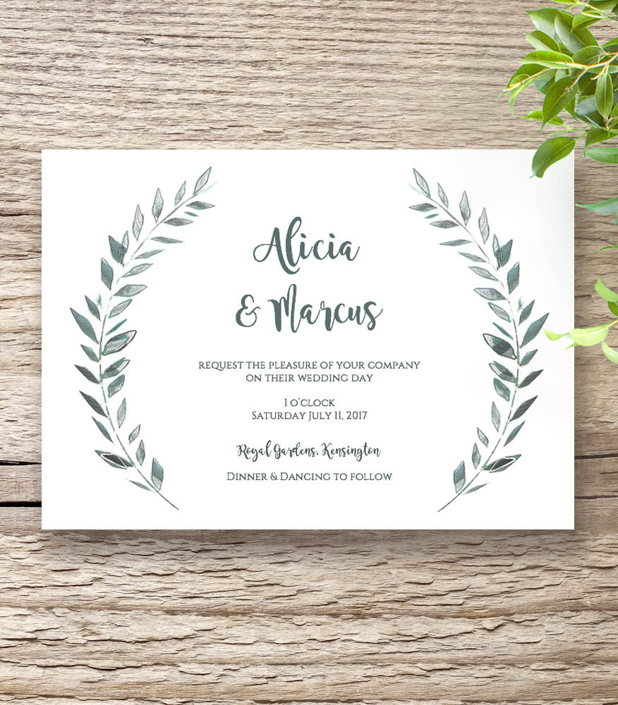 Printable Invitations & Save the Dates - Connie & Joan