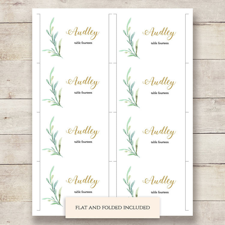 printable table place cards