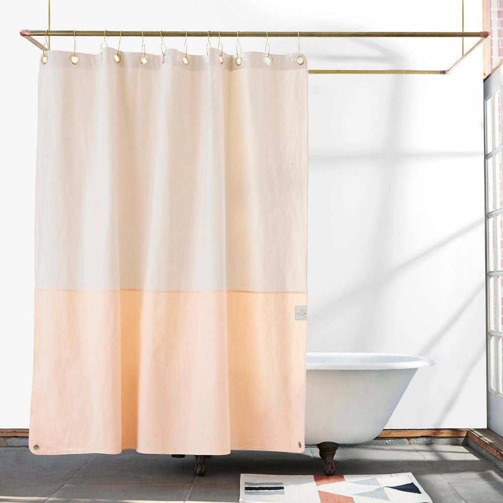 Orient Cloud | Brooklyn-made Canvas Shower Curtain | Quiet Town