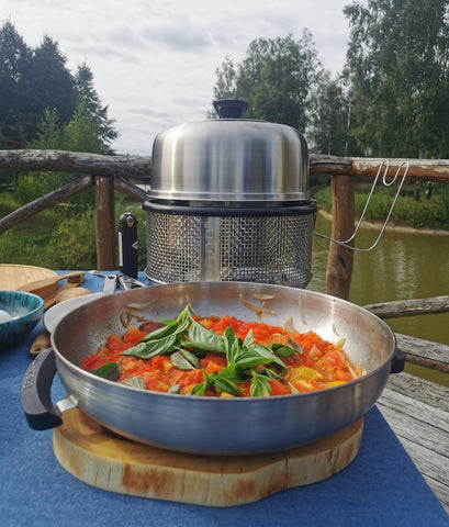 Cobb Mobile ceļojumu tūristu grila bārbekjū premjerministrs Gian Luca La Food