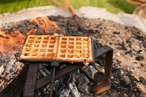 PETROMAX waffle pan in cast iron