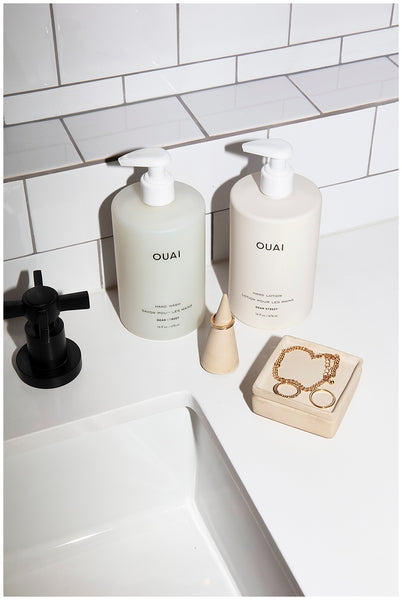 ouai hand wash ouai hand lotion jewelry dish ring holder