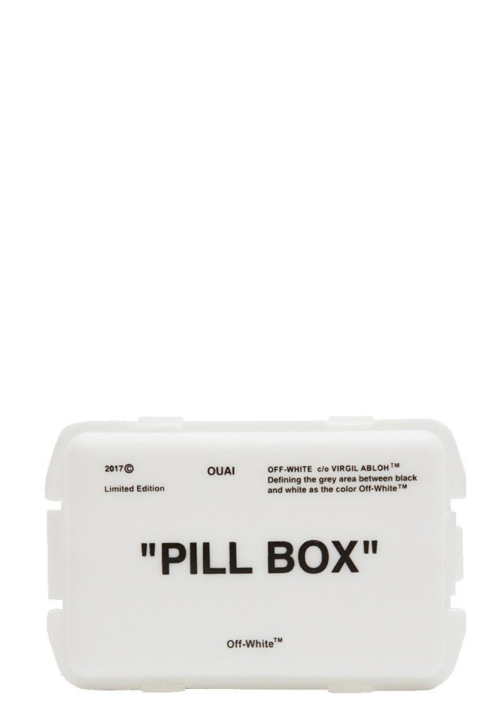 Off-White Pill Box