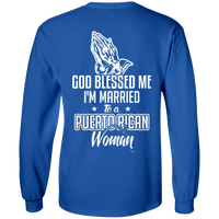 Thumbnail for Long Sleeve - Married & Blessed - Long Sleeve