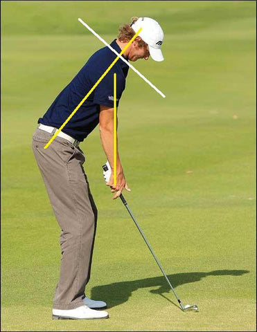 posture golf golfers spine alignment