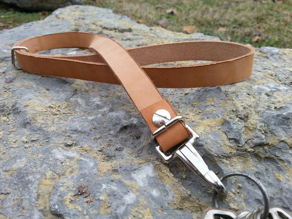 Classic Leather Lanyard – E.H. Campbell Trading Company