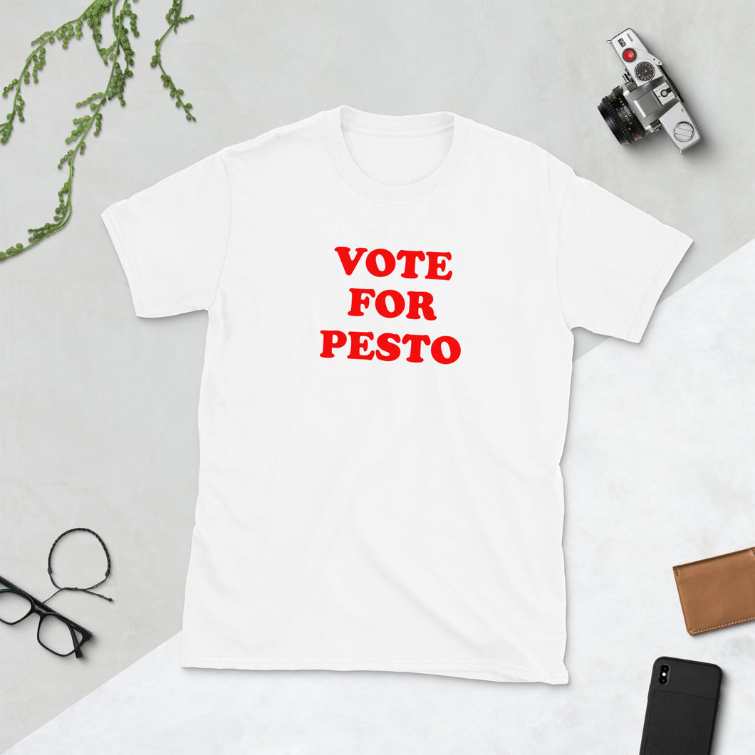 Vote for Pesto funny T-Shirt