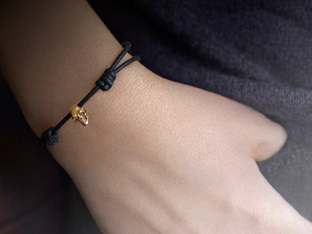 18K Gold Skull Trophy Bracelet