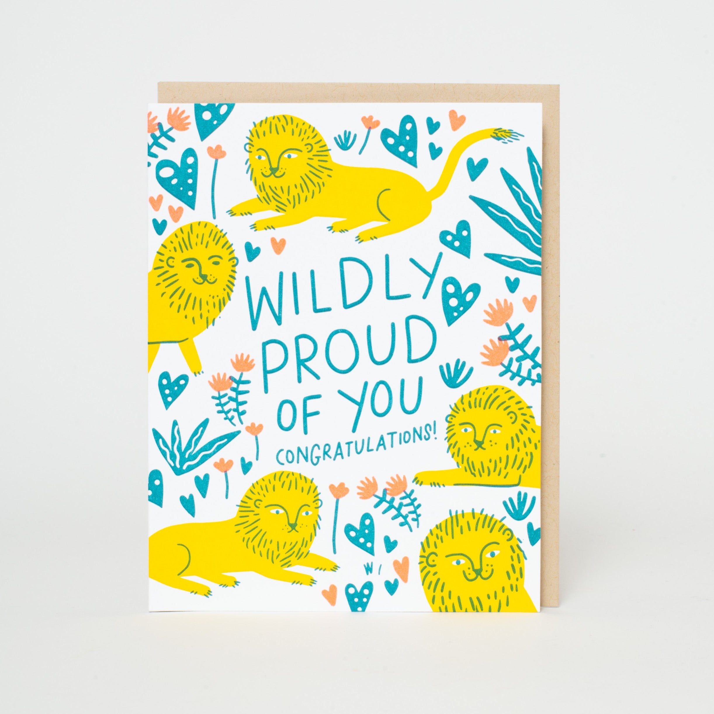 Wildly Proud Congrats Card