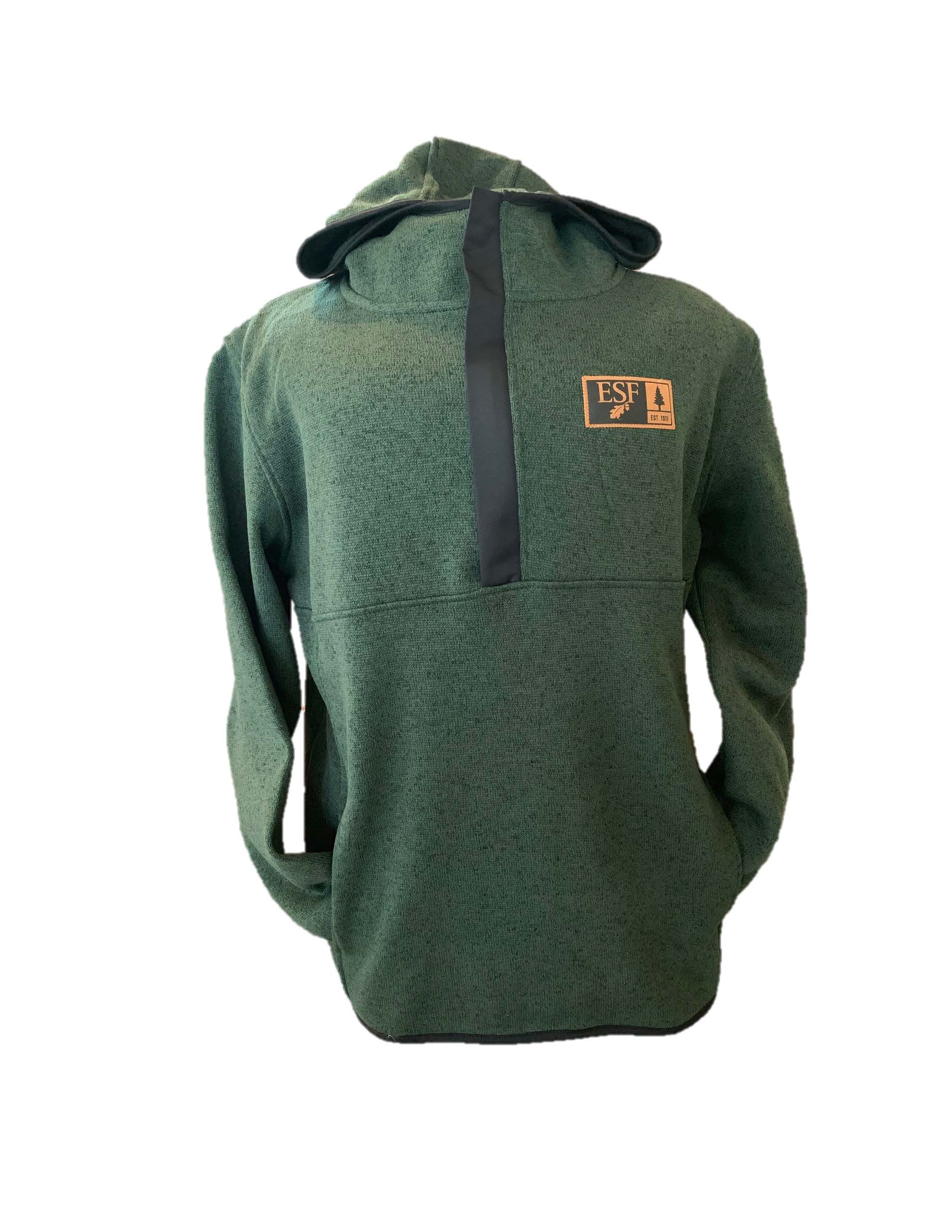 college half zip sweatshirt