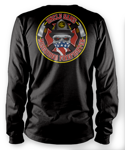 Misguided Firefighter Long Sleeve – Uncle Sam's Misguided Children