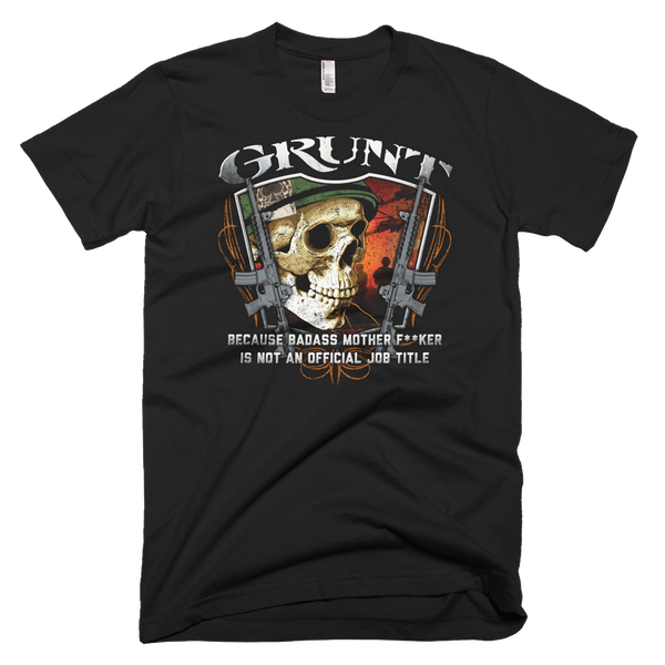 Download GRUNT T-Shirt (Front and Back) - Uncle Sam's Misguided ...