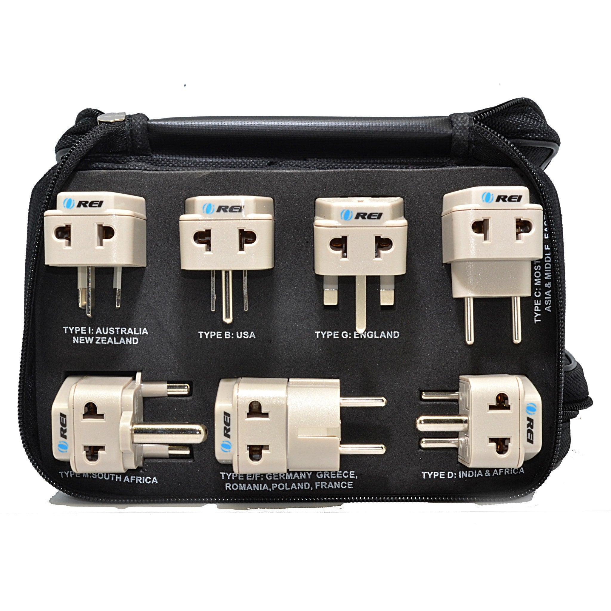 universal travel adapter plug set