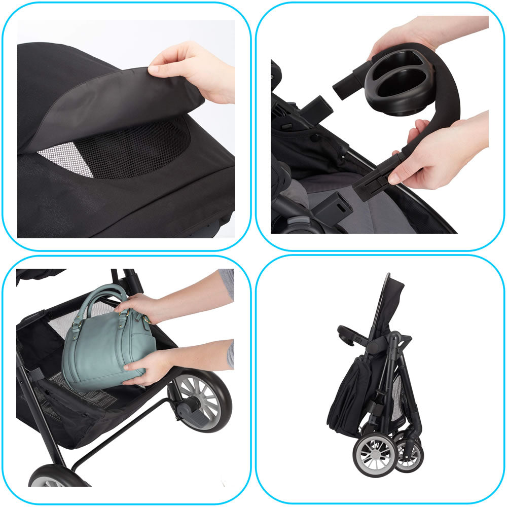 evenflo travel system dusty rose