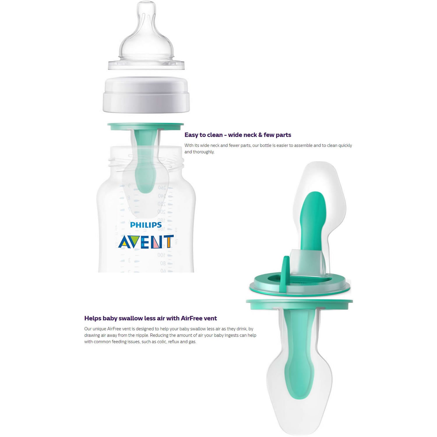 avent anti colic set