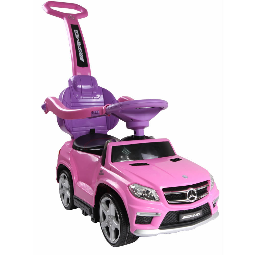 pink mercedes amg ride on car