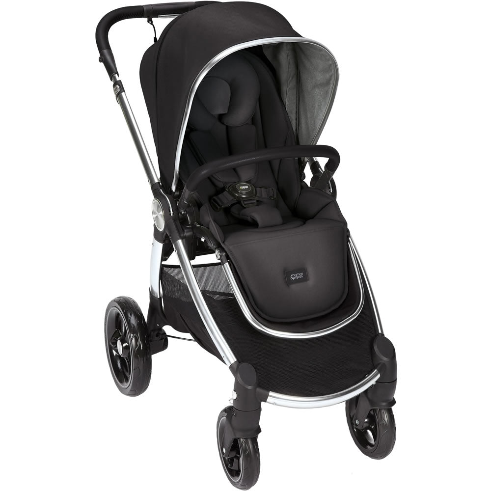 mamas and papas black stroller