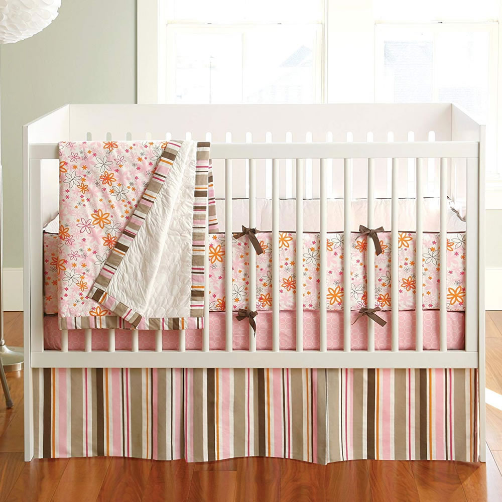 Jj Cole Collections 4 Piece Crib Bedding Set In Pink Craze Ny