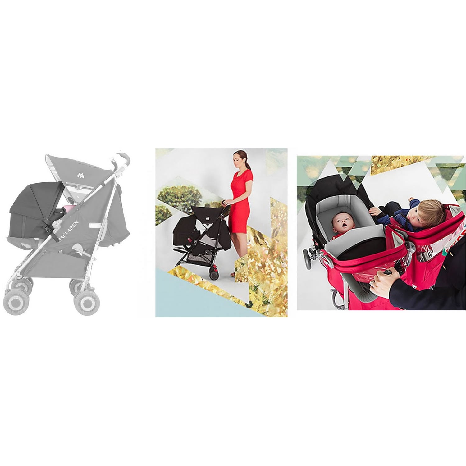 maclaren twin techno carrycot