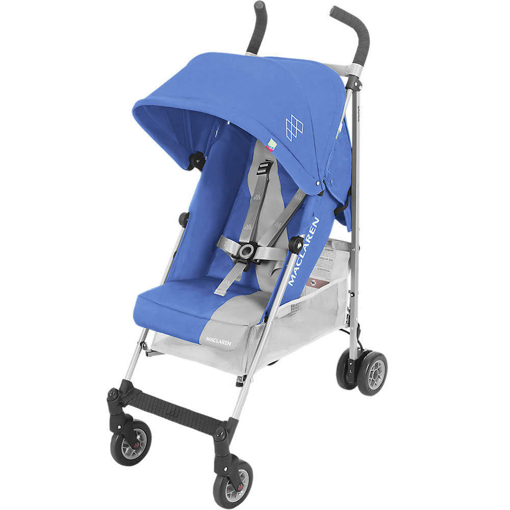 Maclaren 2018 Triumph Stroller, Marina/Silver - NY Baby Store