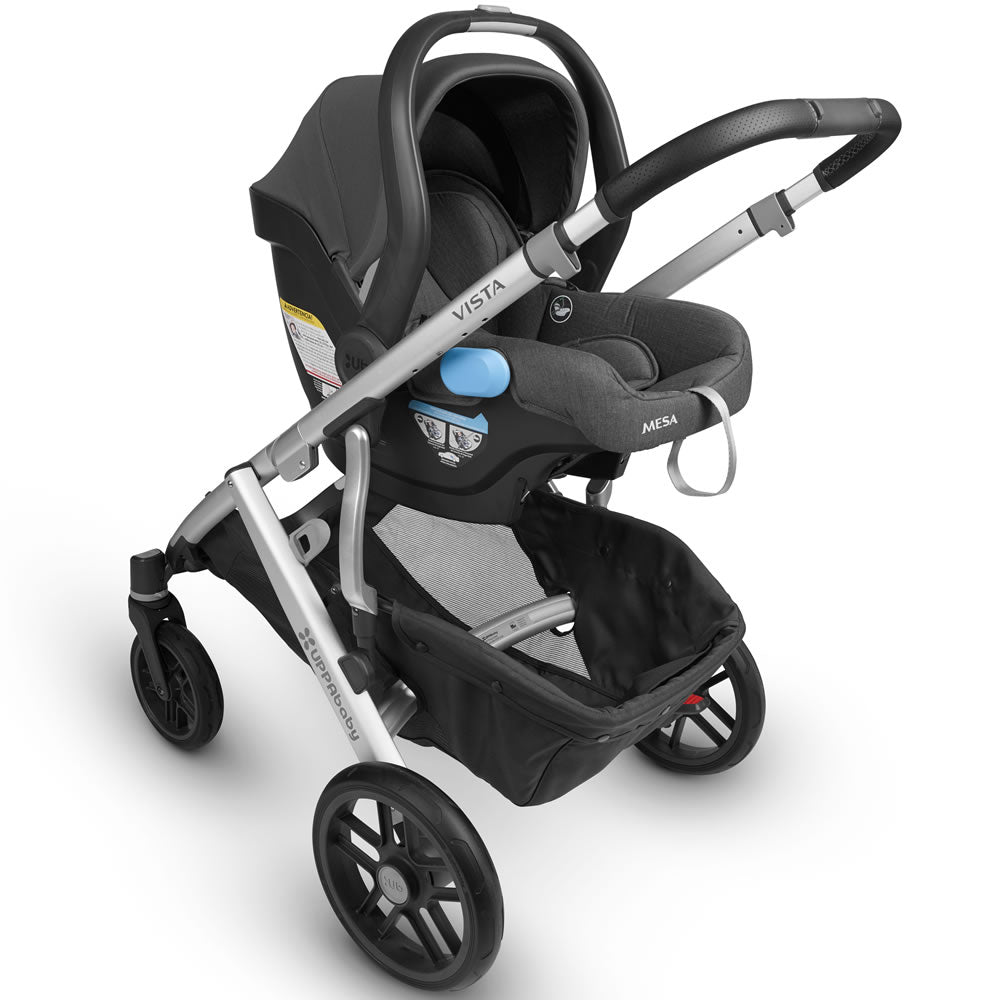 uppababy double stroller with car seat