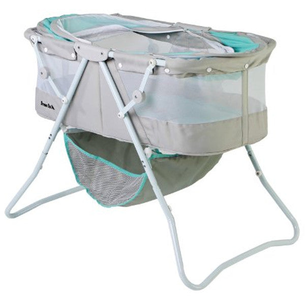 dream on me bassinet grey