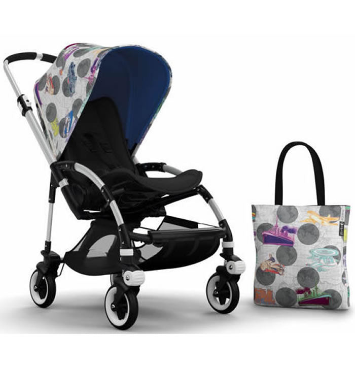 bugaboo bee 3 blue