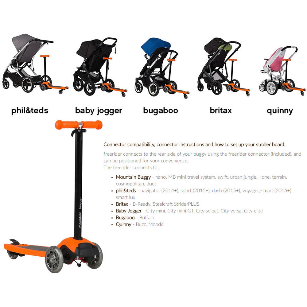 baby stroller board