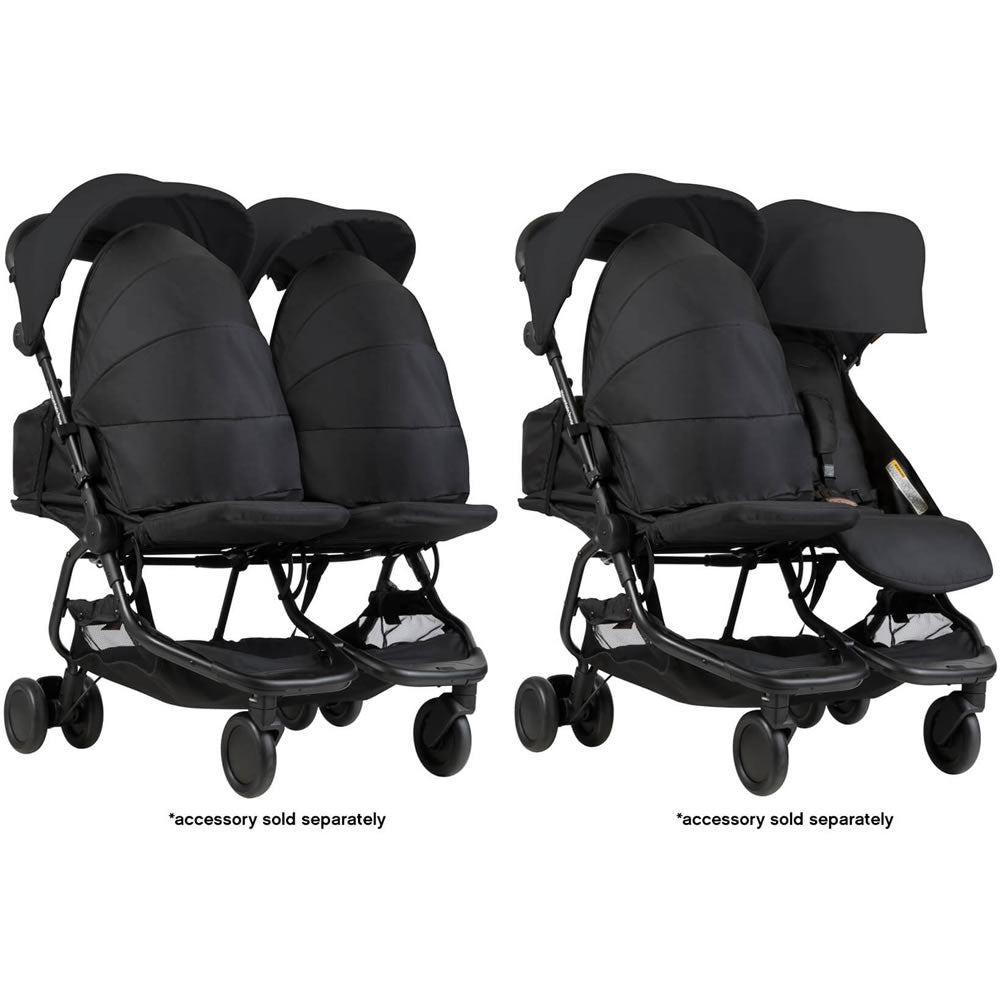 mountain buggy nano duo black