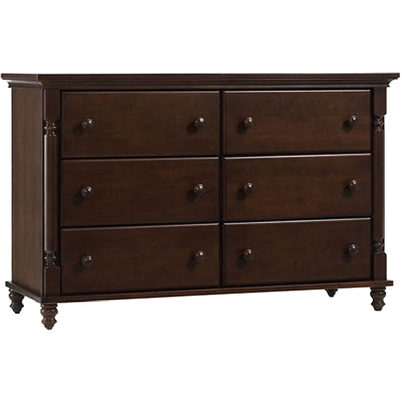 Europa Baby Cameron Double Dresser Chocolate Ny Baby Store