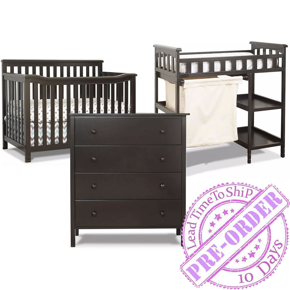 Sorelle Furniture Palisades Room In A Box Espresso Ny Baby Store