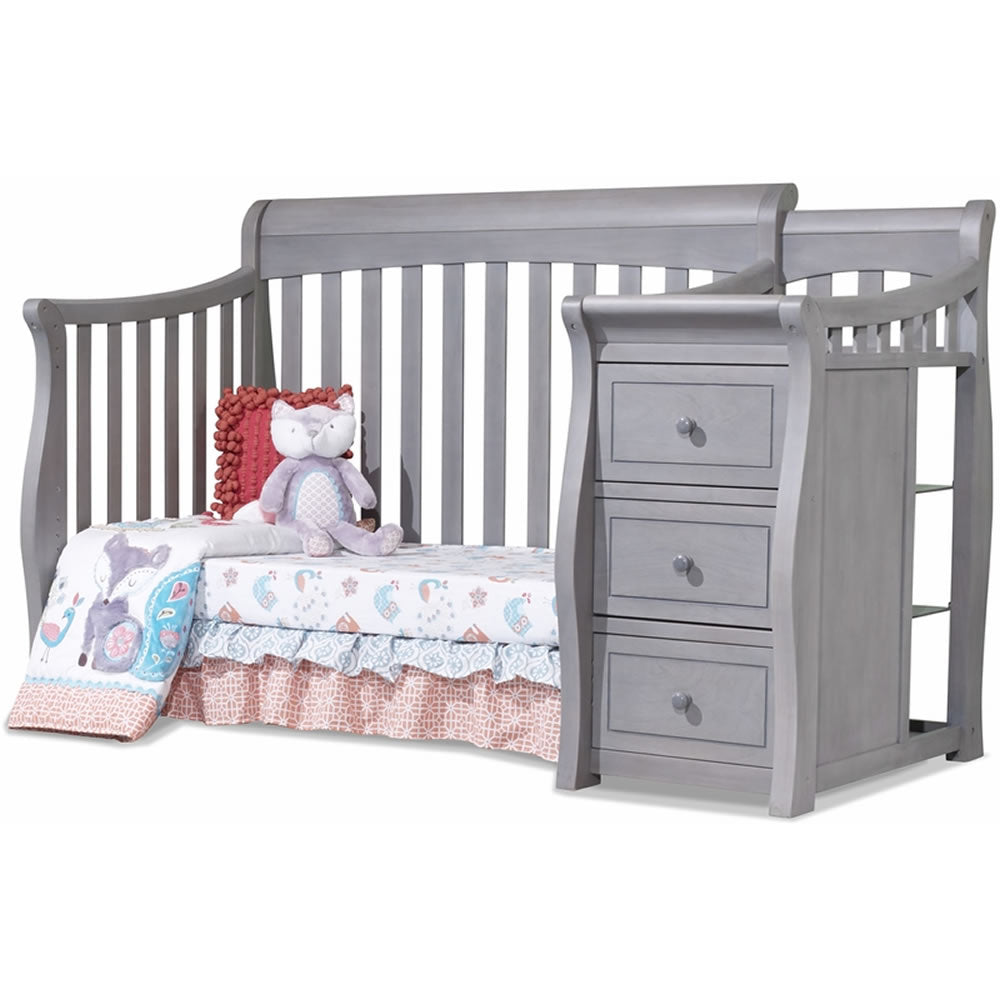 Sorelle Furniture Princeton Elite Crib Changer Heritage Fog