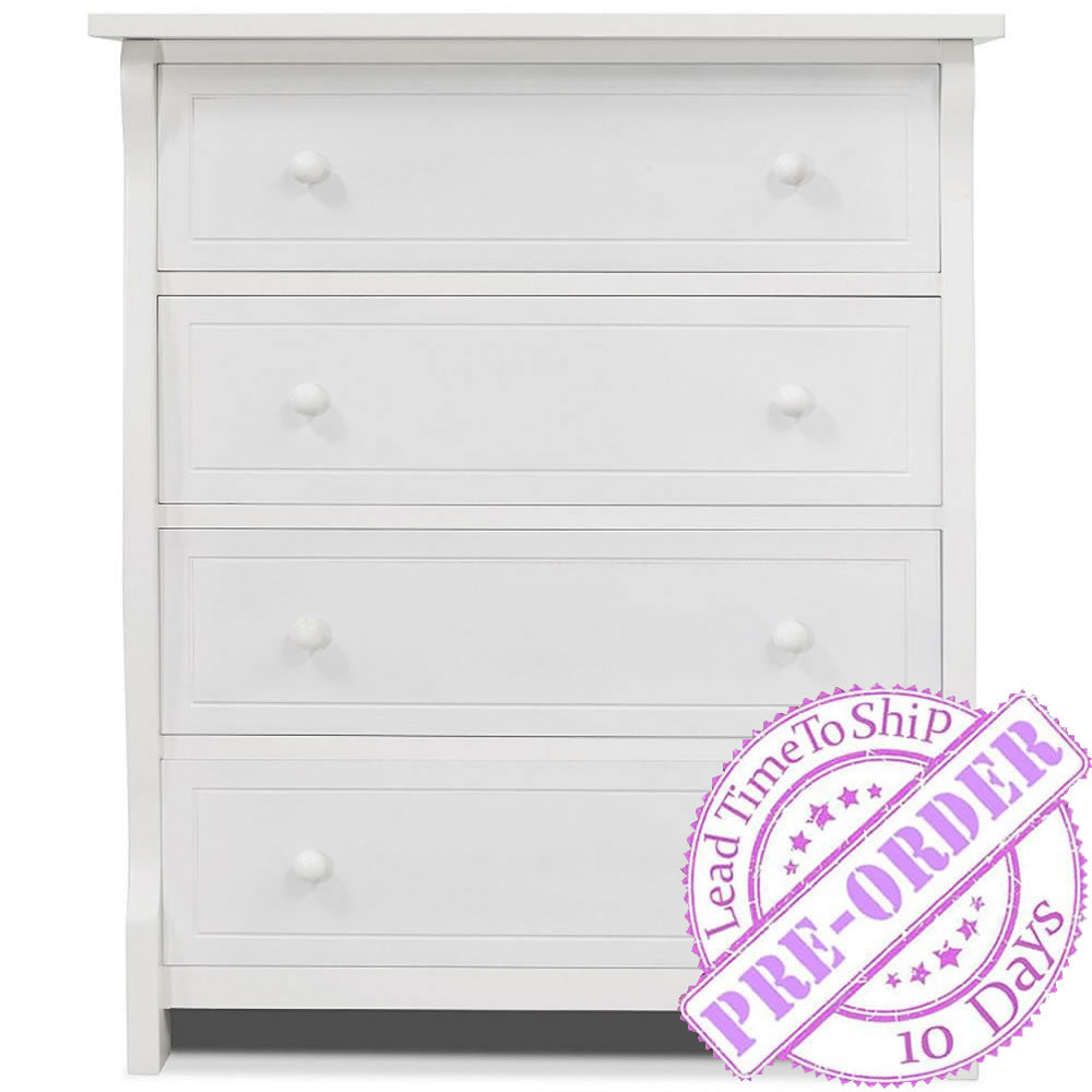 Sorelle Furniture Princeton Elite 4 Drawer Chest White Ny Baby