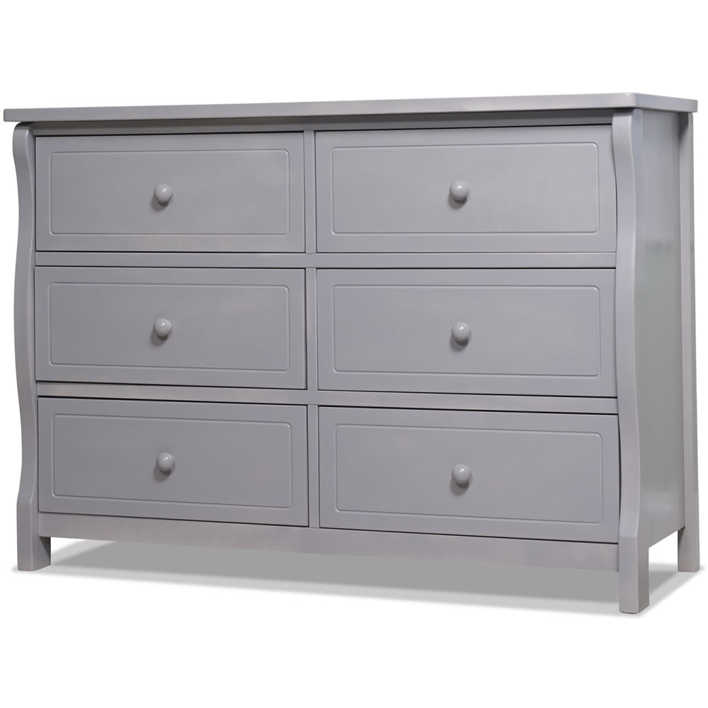 Sorelle Furniture Princeton Elite Double Dresser Weathered Gray