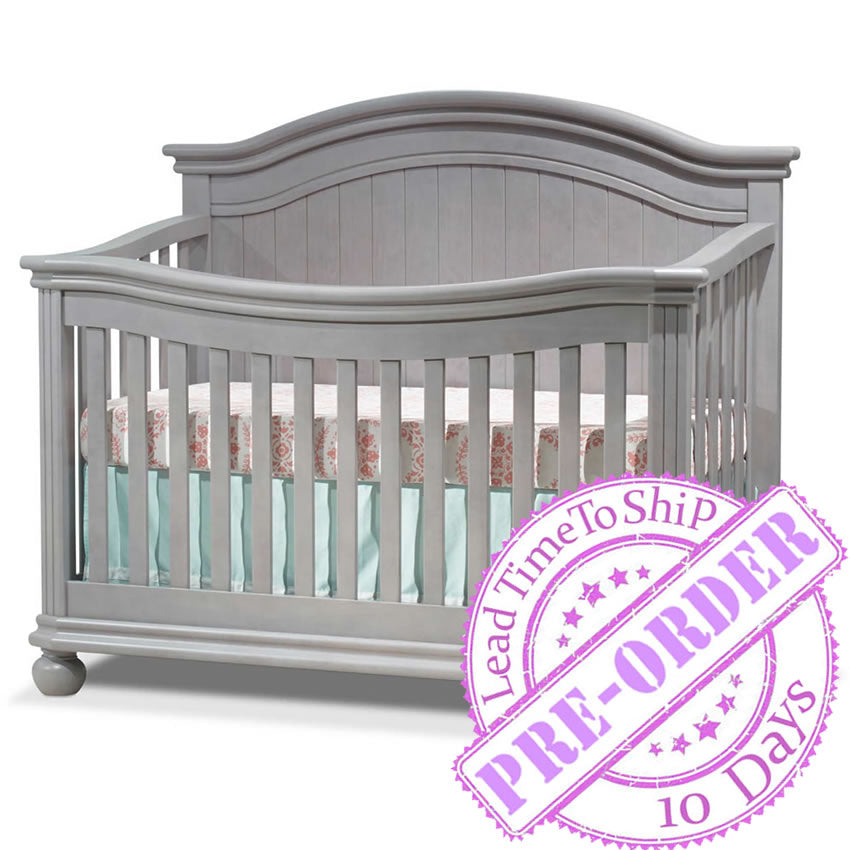 sorelle providence crib stone grey