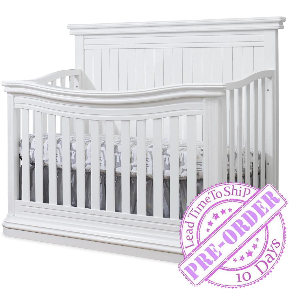 white 4 in 1 crib