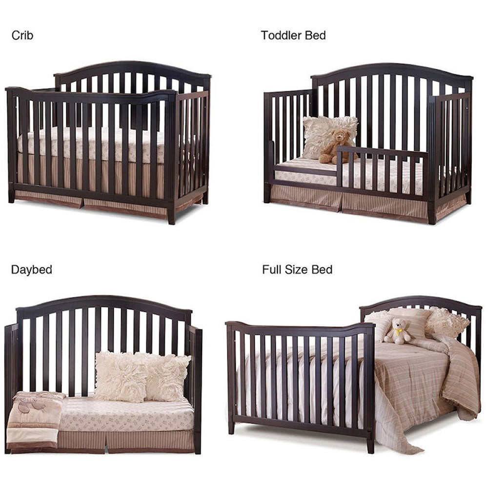 sorelle berkley crib and changer conversion kit