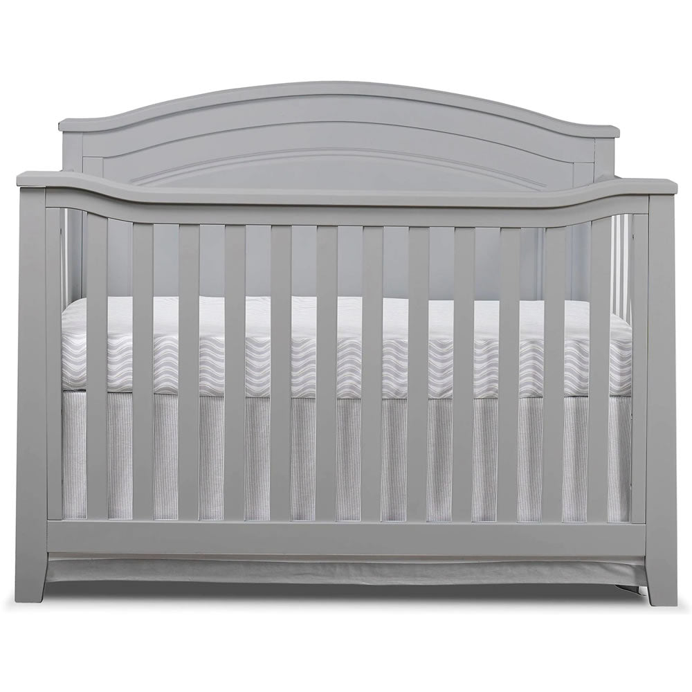 berkley round top panel crib