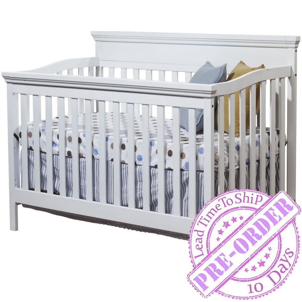 Sorelle Furniture Katherine Convertible Crib In White Ny Baby Store