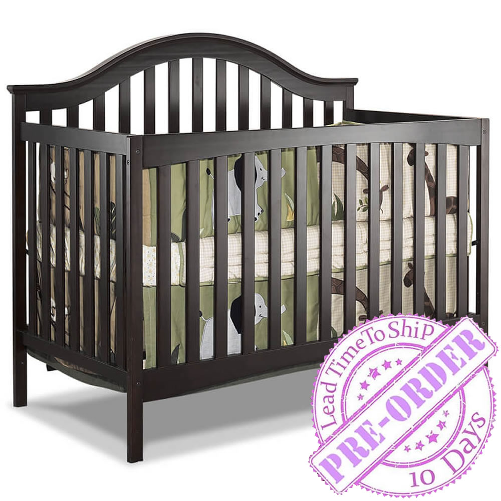 Sorelle Furniture Lynn Convertible Crib In Espresso Ny Baby Store