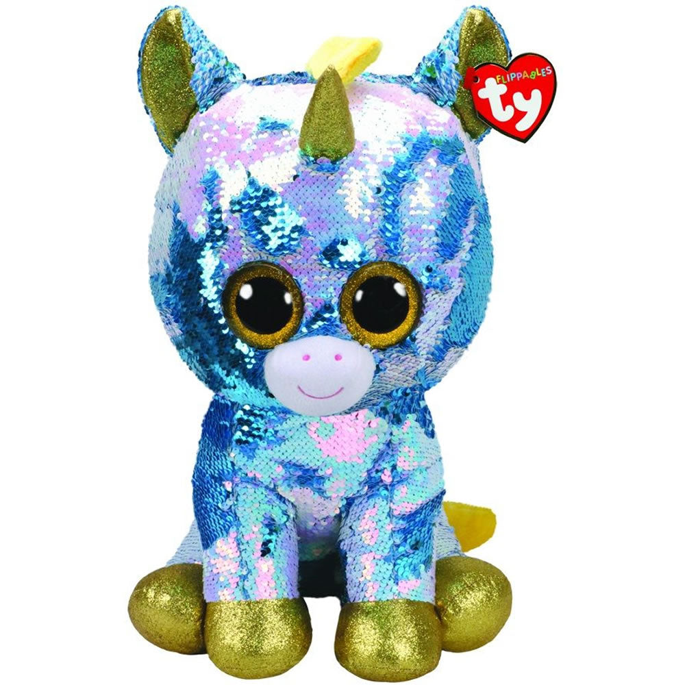 flippy sequin stuffed animal