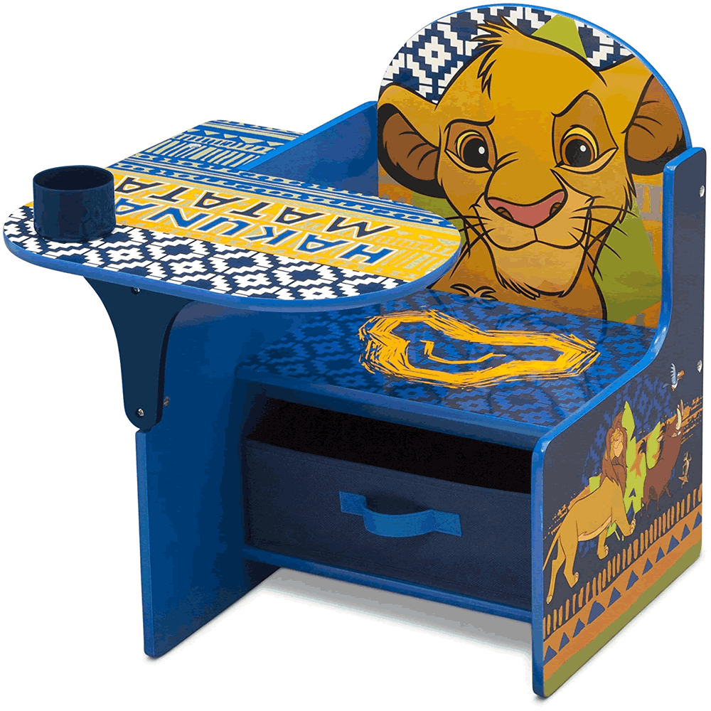 disney mickey mouse chair desk with storage bin