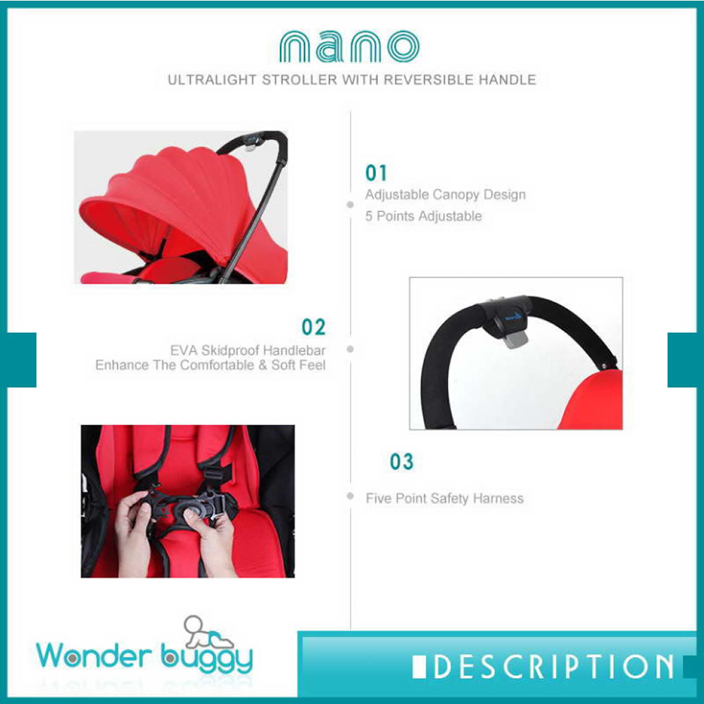 wonder buggy nano ultralight stroller