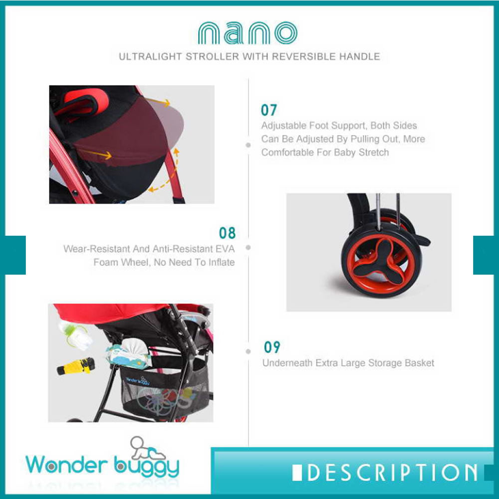 wonder buggy nano ultralight stroller