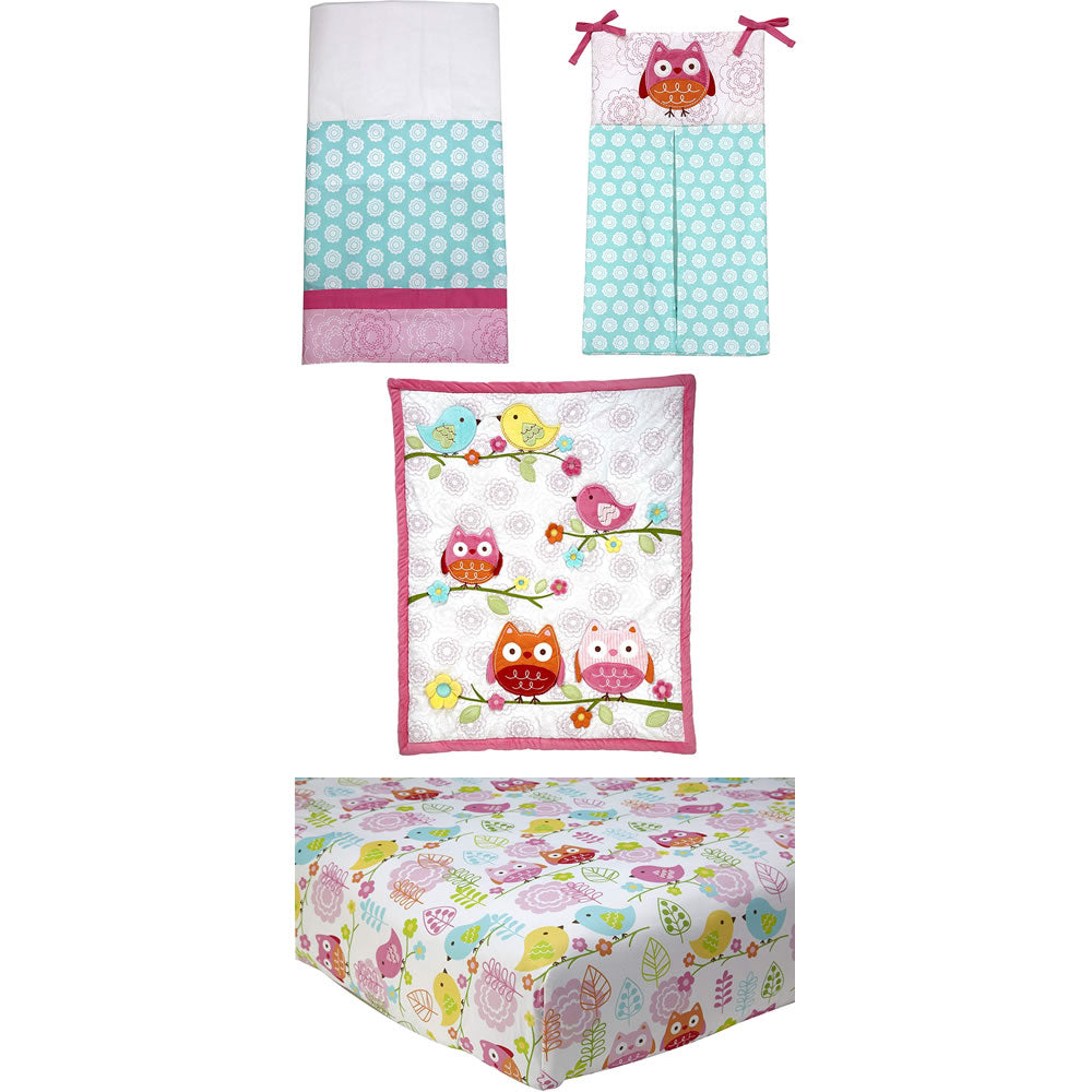 4 piece crib set