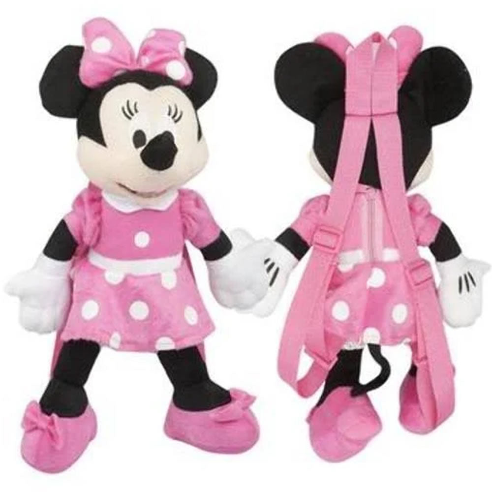 minnie mouse stuffed animal backpack