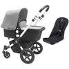 Bugaboo Cameleon3 Stroller With Extendable Sun Canopy, Aluminium/Grey Melange