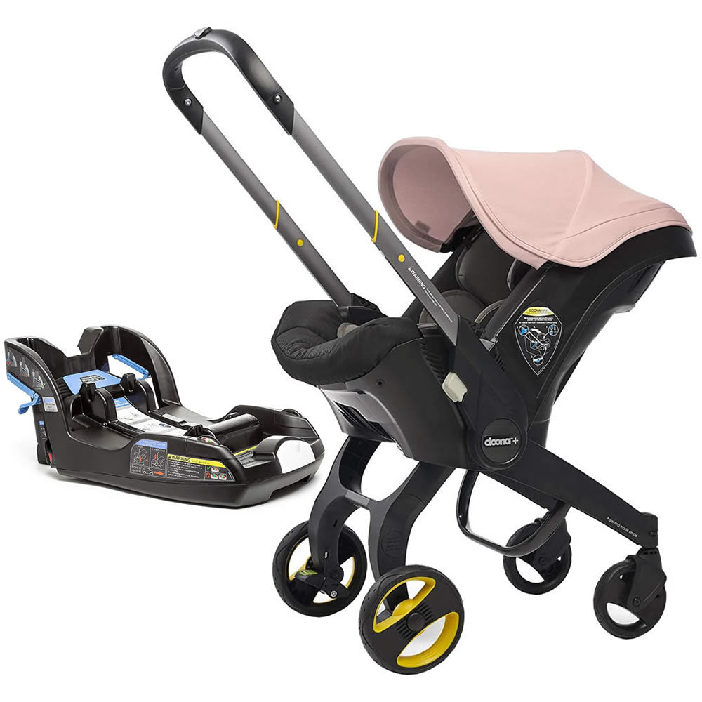 pink car seat stroller